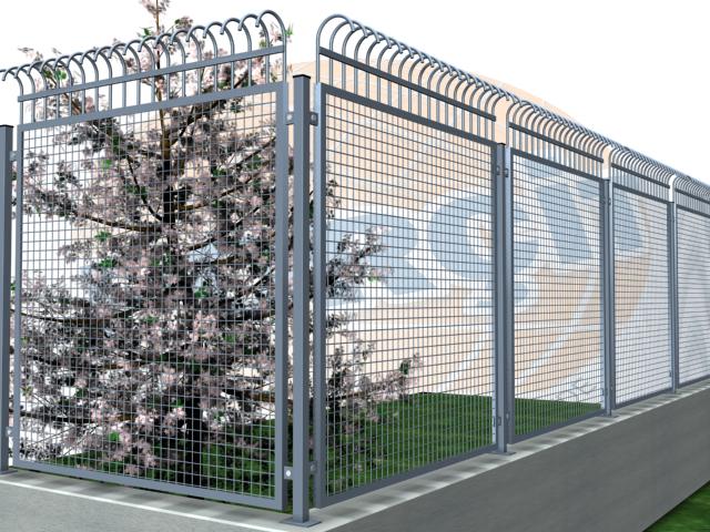 Panel Material Fence