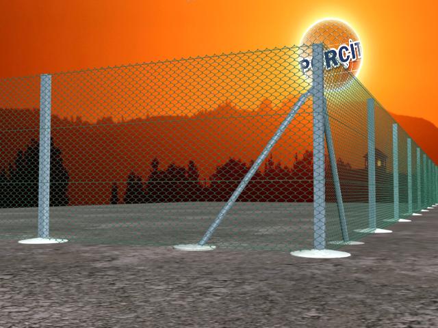 Tipik Örgü Telli Çit