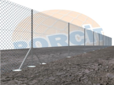 Sguare Angle Material Fence 2